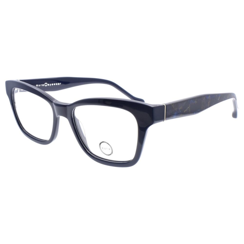 Aura Eyewear Calumet Eyeglasses Frames Acetate 51-17-140 Navy